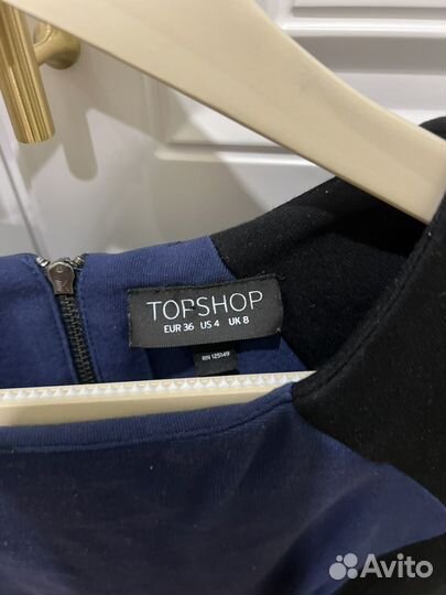 Мини-платье Topshop для девушки Eur 36 UK 8