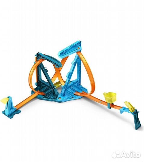 Гоночный трек hot wheels бесконечная петля