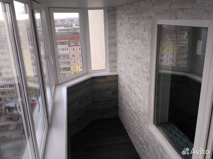 Комплексное остекление и отделка