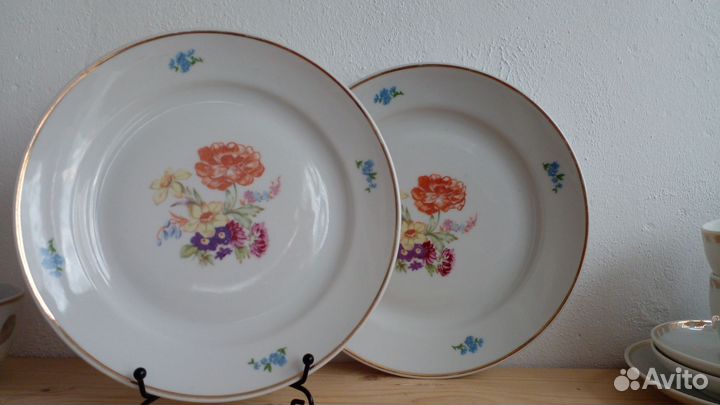 Тарелки СССР разные