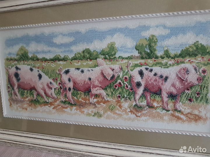 Вышитая картина 