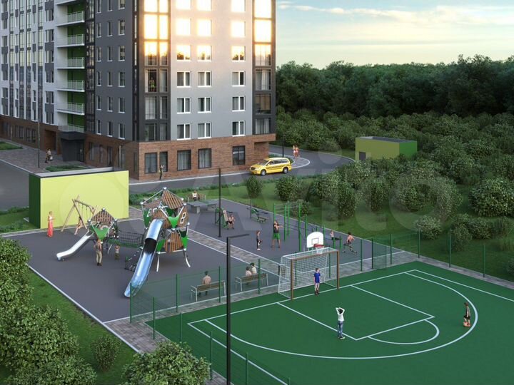 1-к. квартира, 39,8 м², 7/22 эт.