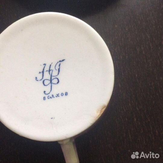 Фарфоровый чайный набор Волхов 1921-27г