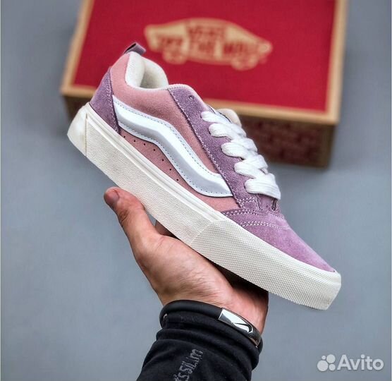 Кеды Vans Knu Skool розовые женские