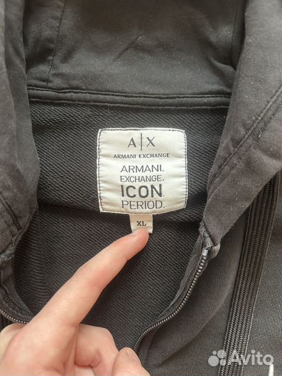 Зип-худи Armani Exchange оригинал