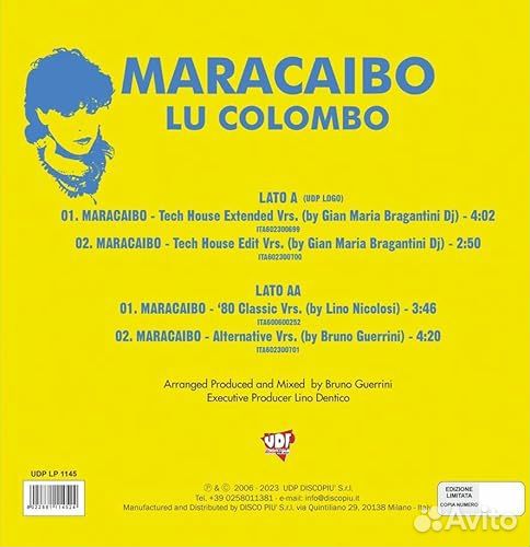 Lu Colombo - Maracaibo (1 LP)