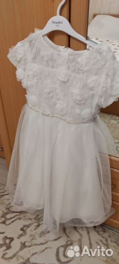 Новогоднее платье для девочки 128 134