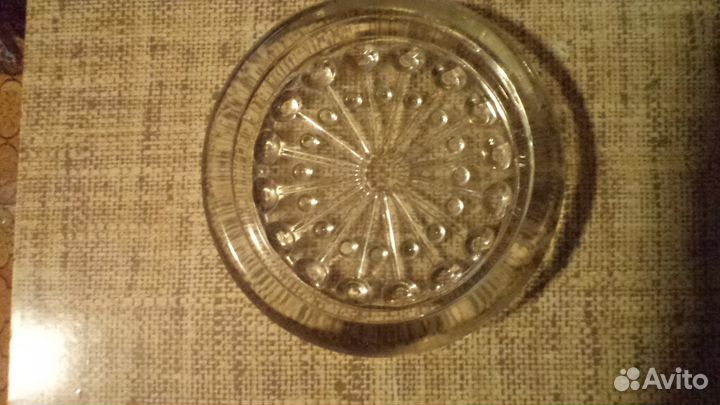 Хрустальная пепельницп