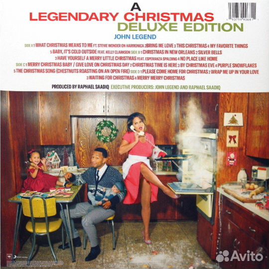 Пластинка John Legend A Legendary Christmas (2LP)