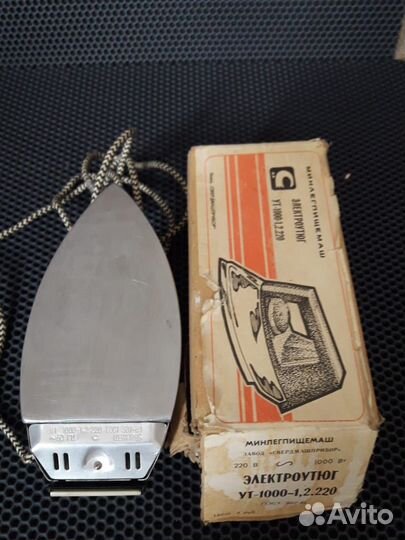 Утюг электрический СССР