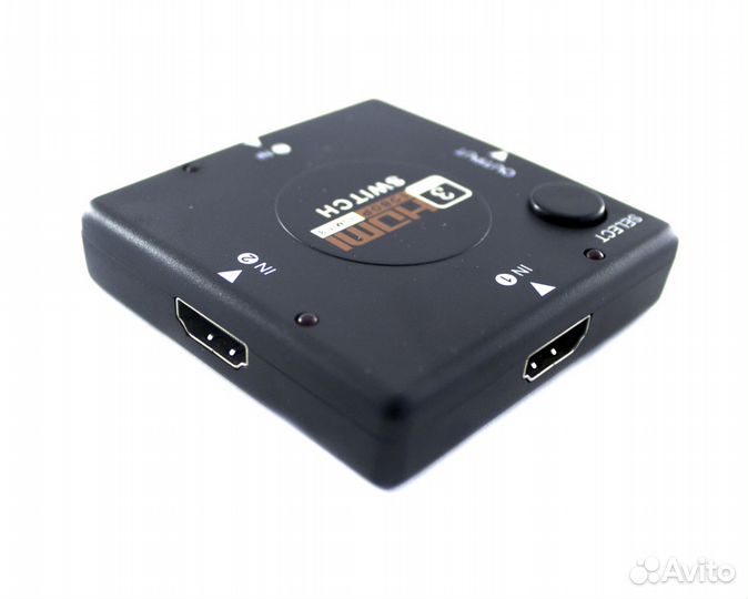 Переключатель hdmi (сумматор) 3 входа, 1 выход