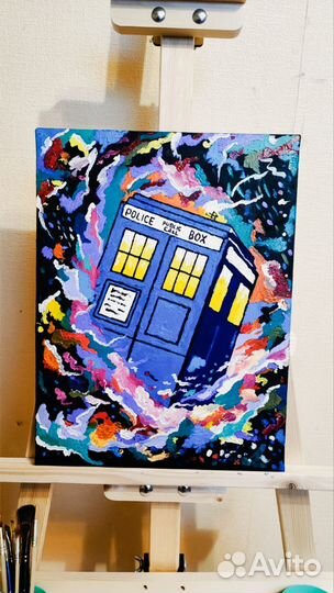 Картина по сериалу Доктора Кто