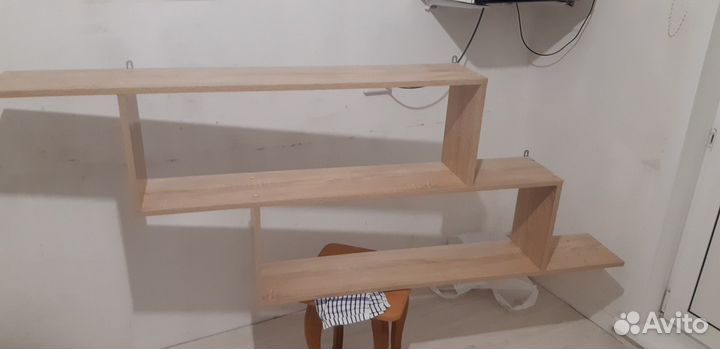 Полка настенная навесная бу