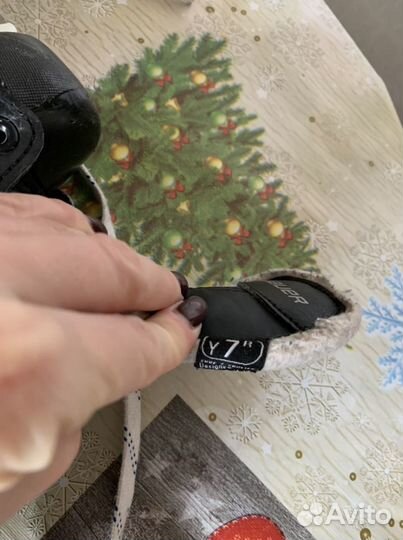 Коньки детские bauer