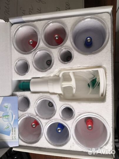 Вакуумные массажные банки Вакумаг 12 шт