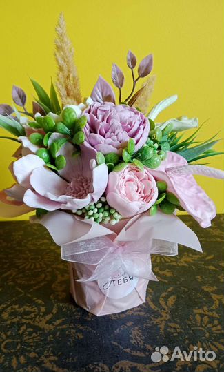 Букет мыльный