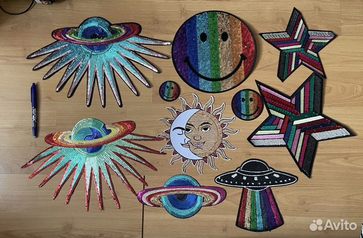 Нашивки, апликации доя одежды, ремонт и дизайн