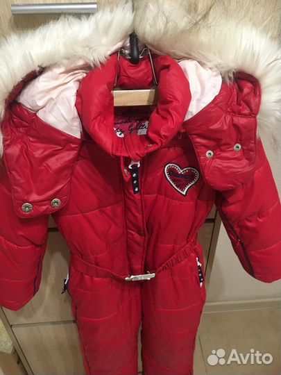 Зимний комбинезон для девочки 110 бу Gulliver