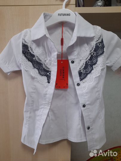 Блузка школьная новая