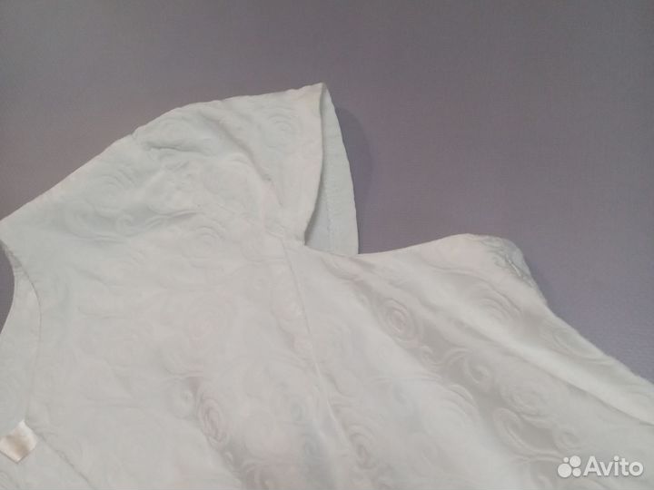 Белое платье женское 46 Olga Grinuk