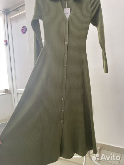 Платье женское теплое