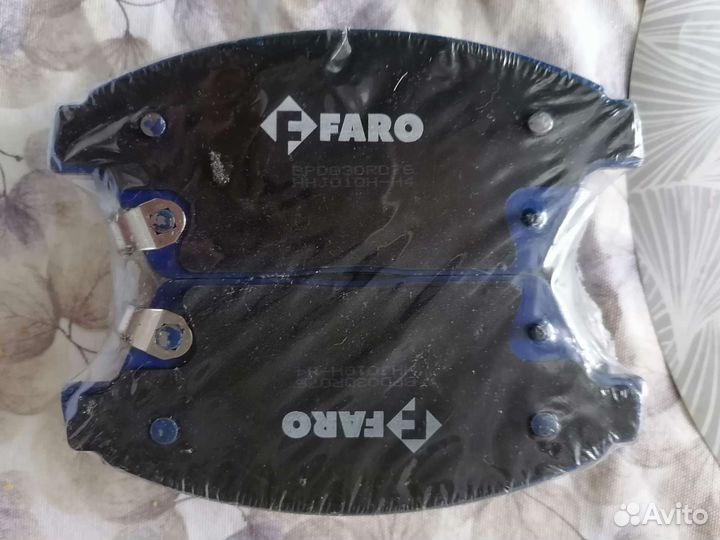 Faro bpd030R076Колодки тормозные дисковые