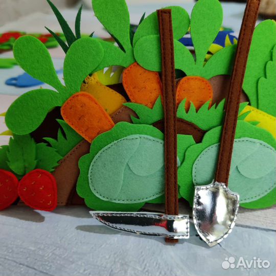 Развивающие Книжки и игрушки из фетра