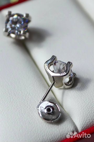 Серебряные Серьги Cartier