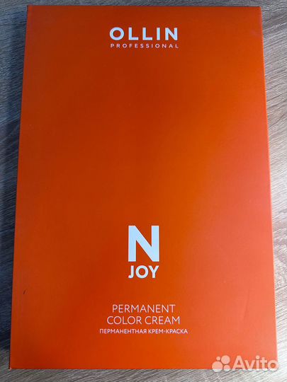 Палитра красок для волос ollin N JOY
