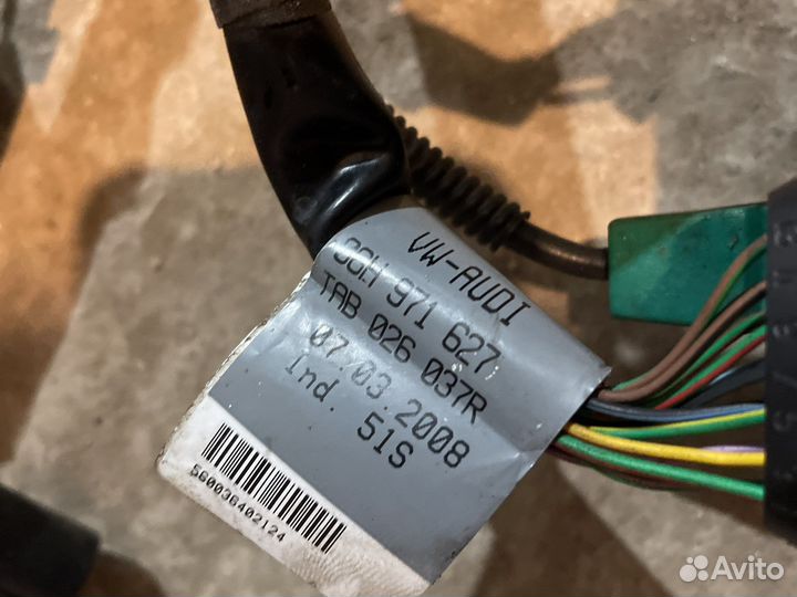 Проводка форсунок audi a4 b8