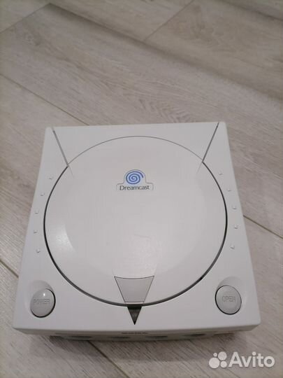 Приставка Sega dreamcast + джойстик, кабель