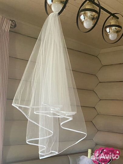 Набор для девичника, фата, беаслетики