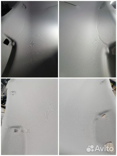 Ремонт и перетяжка потолка авто