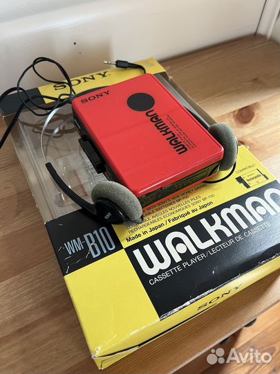 Кассетный плеер sony walkman wm-B10