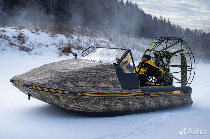 Аэролодка raptor 590 с лестницей ныряльщика