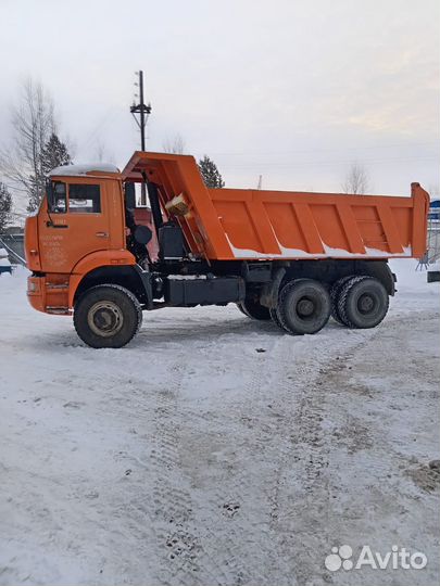 Самосвал 14 м³ КАМАЗ 6522, 2010