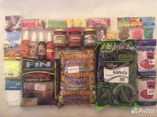 Прикормки летние зимние И сопутствующие