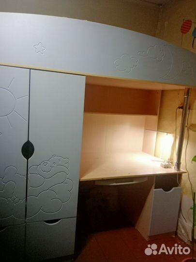 Кровать чердак