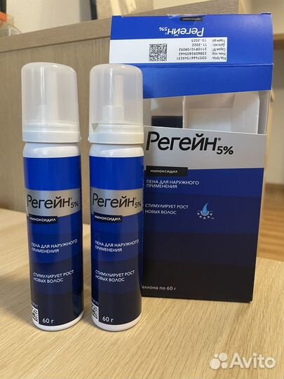 Регейн, пена миноксидил 5