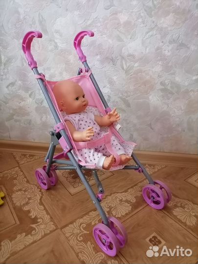 Коляска кукольная