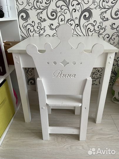 Детский стол и стул