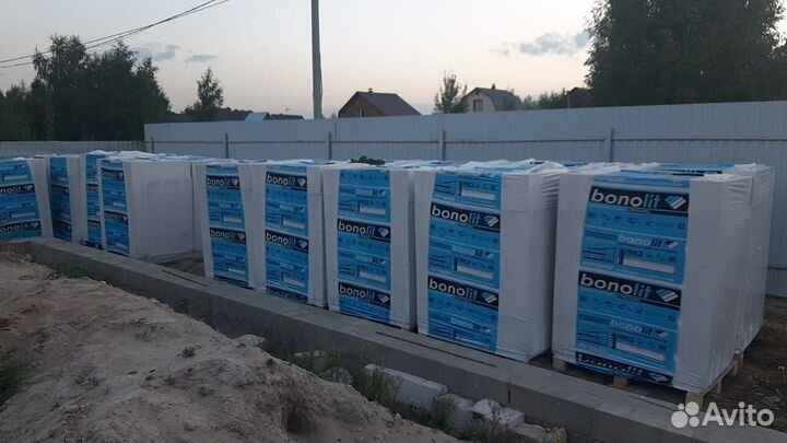 Газобетонные блоки напрямую с завода Bonolit