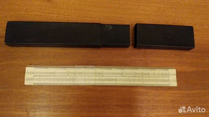 Линейка логарифмическая, СССР, в чехле