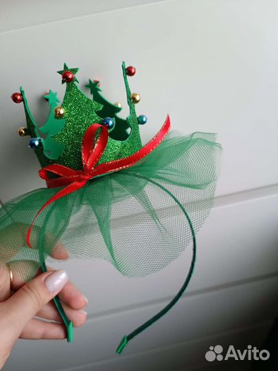 Ободок ёлочки