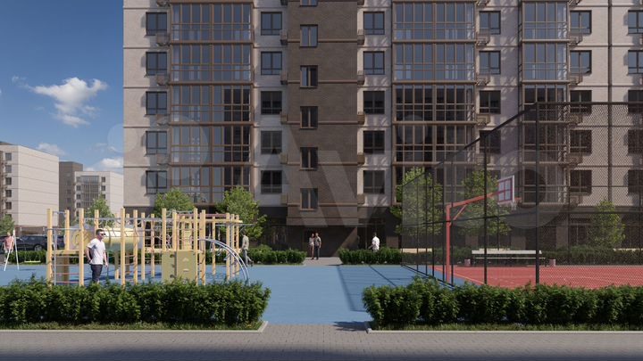 1-к. квартира, 47,8 м², 4/7 эт.