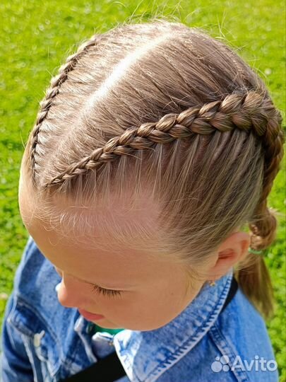 Косы брейды афрохвост