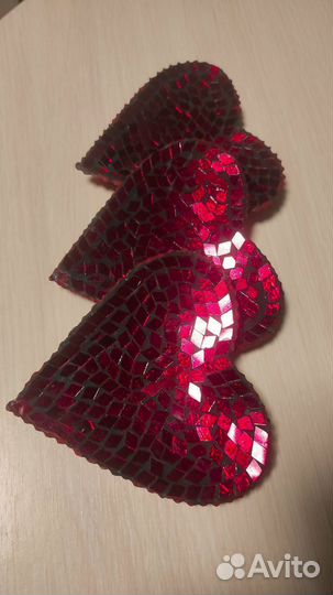 Декоративные сердечки подставки на ножках