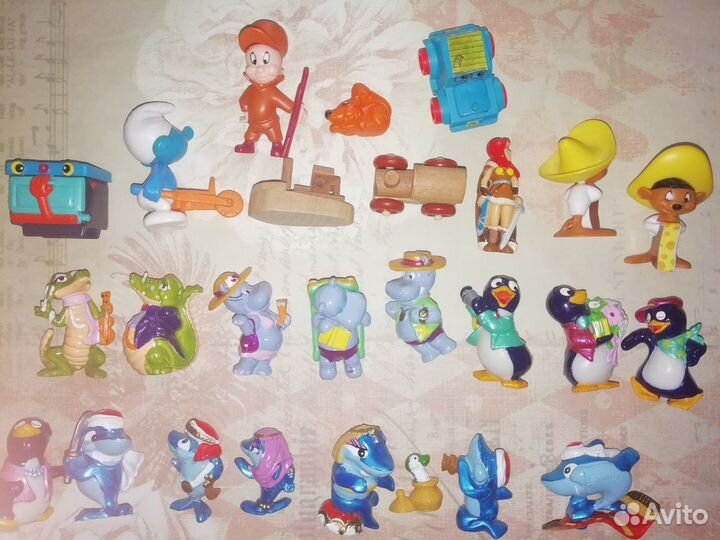 Фигурки из киндера