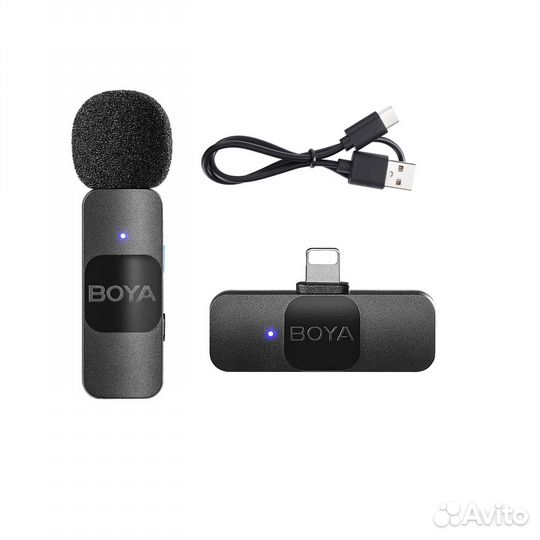 Микрофон петличный boya WM-3 для Айфон