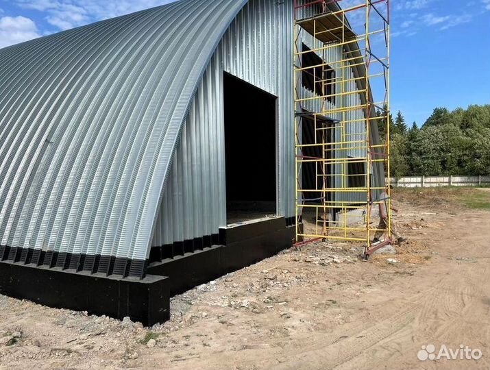 Ангар овощехранилище под ключ